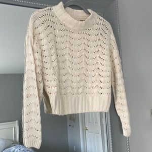 Cream sweater